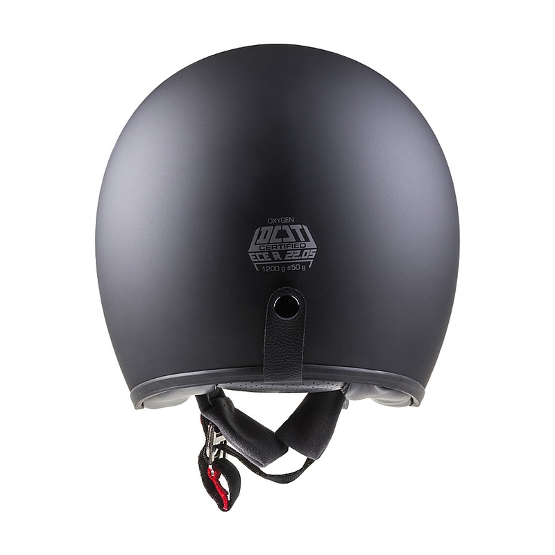 Casco de moto abierto Cassida Oxygen negro mate