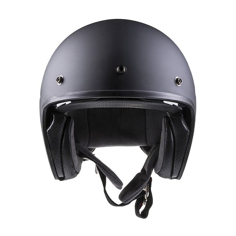 Casco de moto abierto Cassida Oxygen negro mate