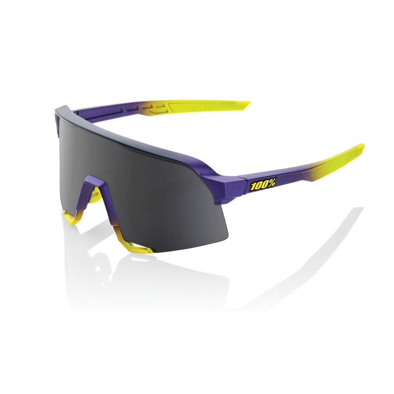 Gafas de sol 100% S3 Matte Metallic Digital Bright (Cristal ahumado)