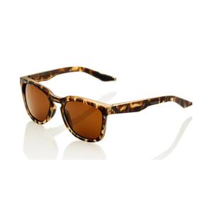 Gafas de sol 100% HUDSON Soft Tact Havana marrón (cristales bronce)