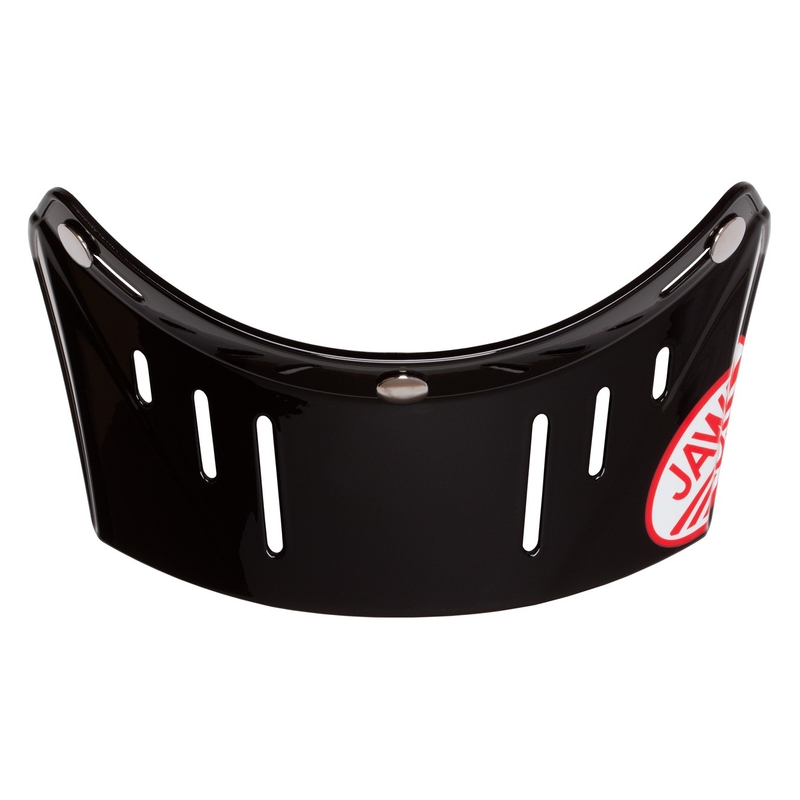 Visera plana para cascos Cassida Oxygen Jawa color negro
