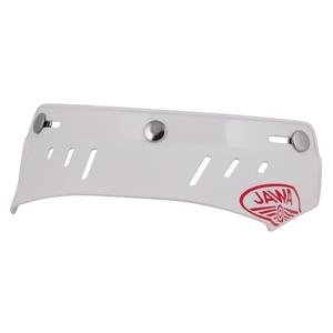 Visera plana para cascos Cassida Oxygen Jawa blanco