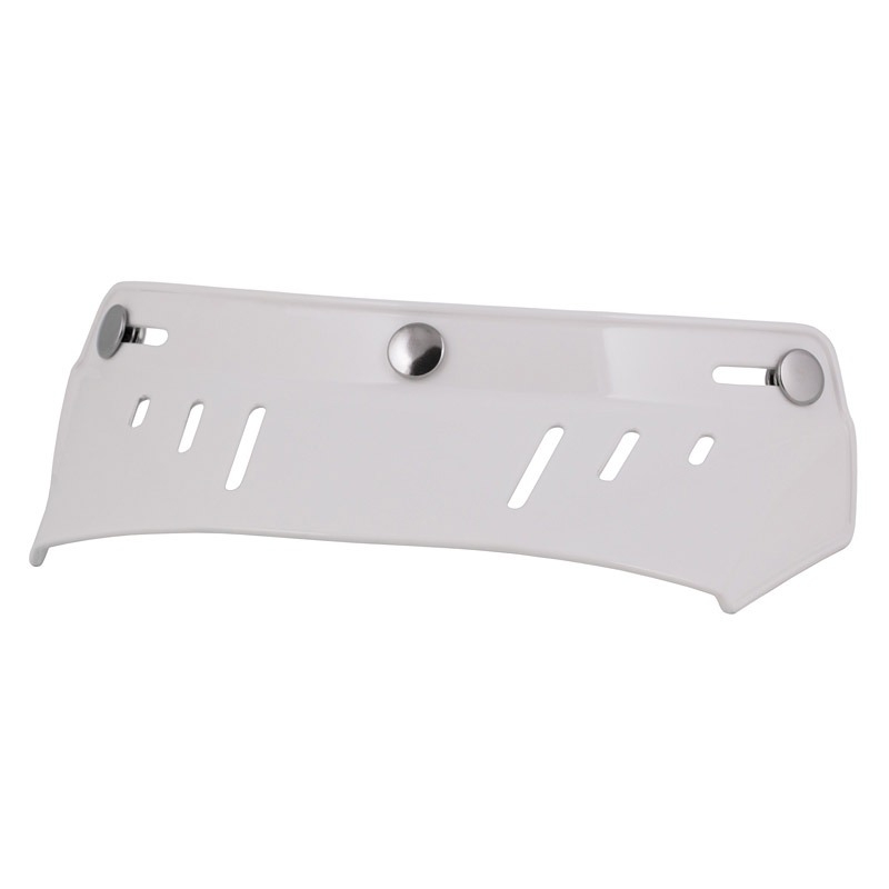 Visera plana para cascos Cassida Oxygen blanco