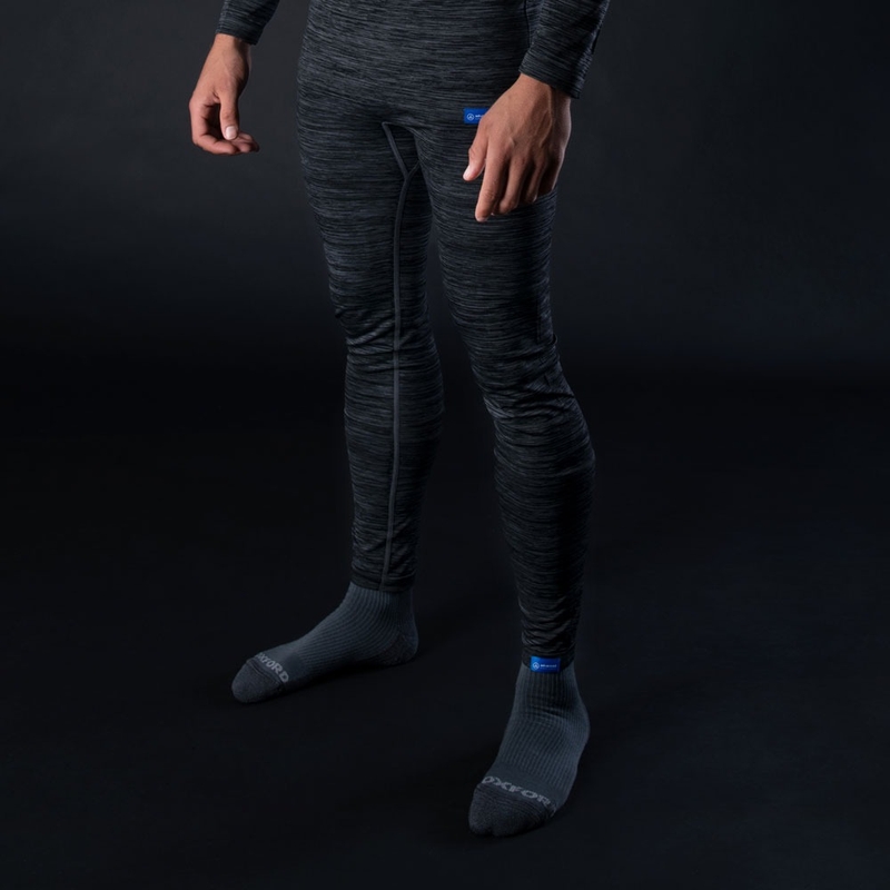 Oxford Advanced Base Layer ropa interior térmica negro-gris