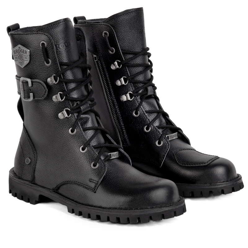 Botas de moto BROGER OHIO negro liquidación
