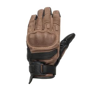 Guantes de moto para mujer BROGER Ohio vintage marrón liquidación