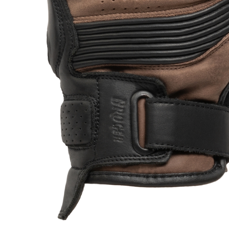 Guantes de moto para mujer BROGER Ohio vintage marrón liquidación