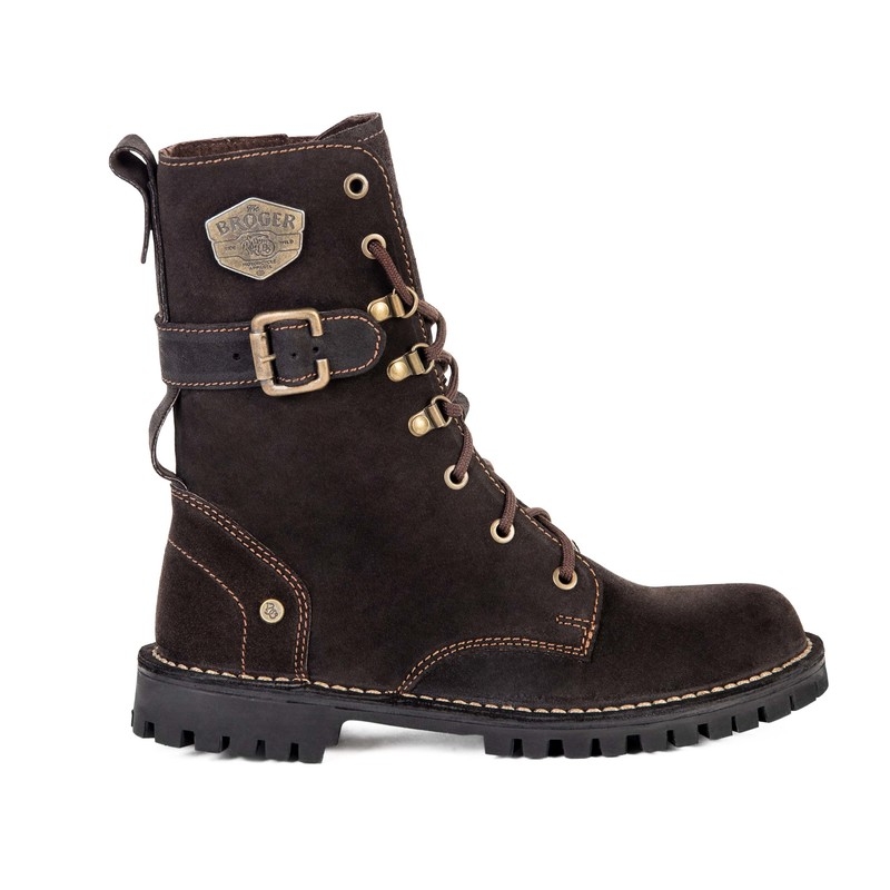 Botas de moto BROGER OHIO marrón liquidación