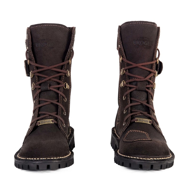 Botas de moto BROGER OHIO marrón liquidación