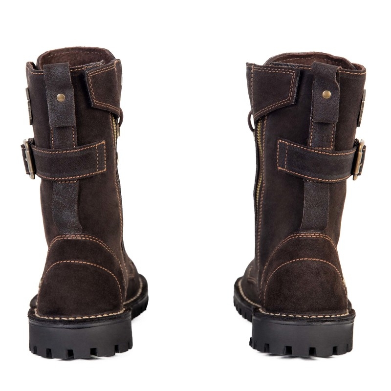 Botas de moto BROGER OHIO marrón liquidación