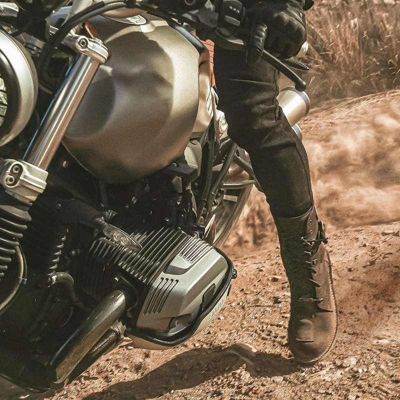 Botas de moto BROGER OHIO marrón liquidación