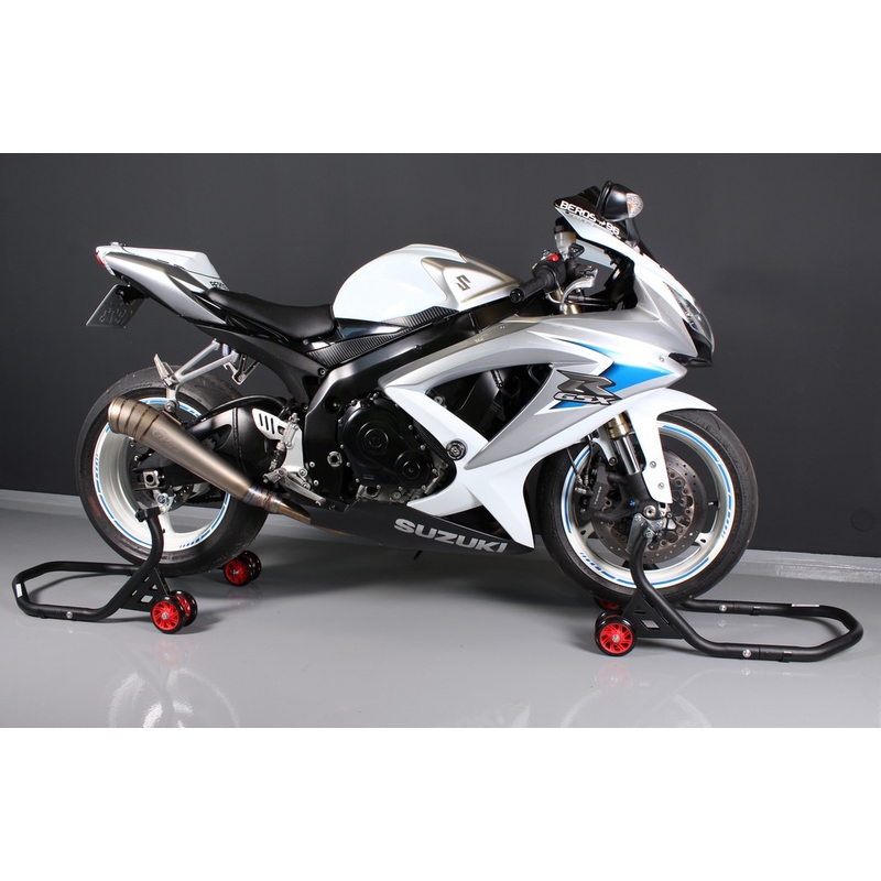 Juego de soportes para motocicleta R-TECH EVO (delantero + trasero con ruedas)