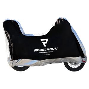 Rebelhorn Cover II Top Box Negro-Plata