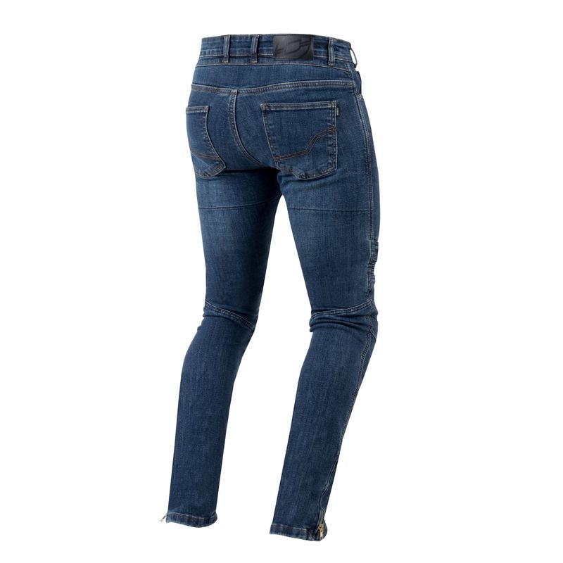 Vaqueros de moto Ozone Hornet II azul lavado liquidación