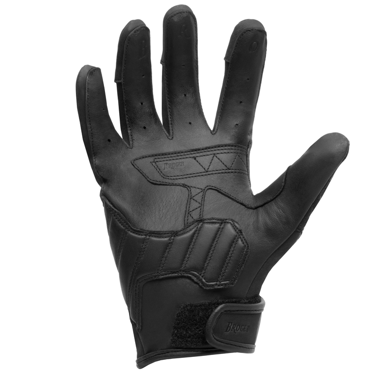 Guantes de moto para mujer BROGER California negro liquidación