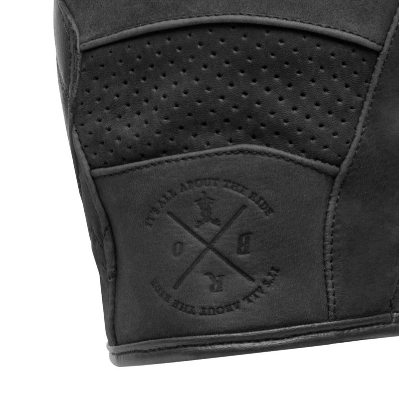Guantes de moto para mujer BROGER California negro liquidación