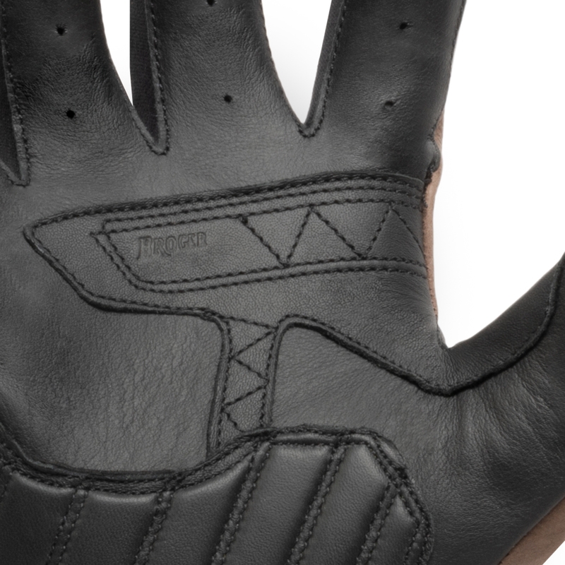 Guantes de moto para mujer BROGER California Vintage Marrón liquidación