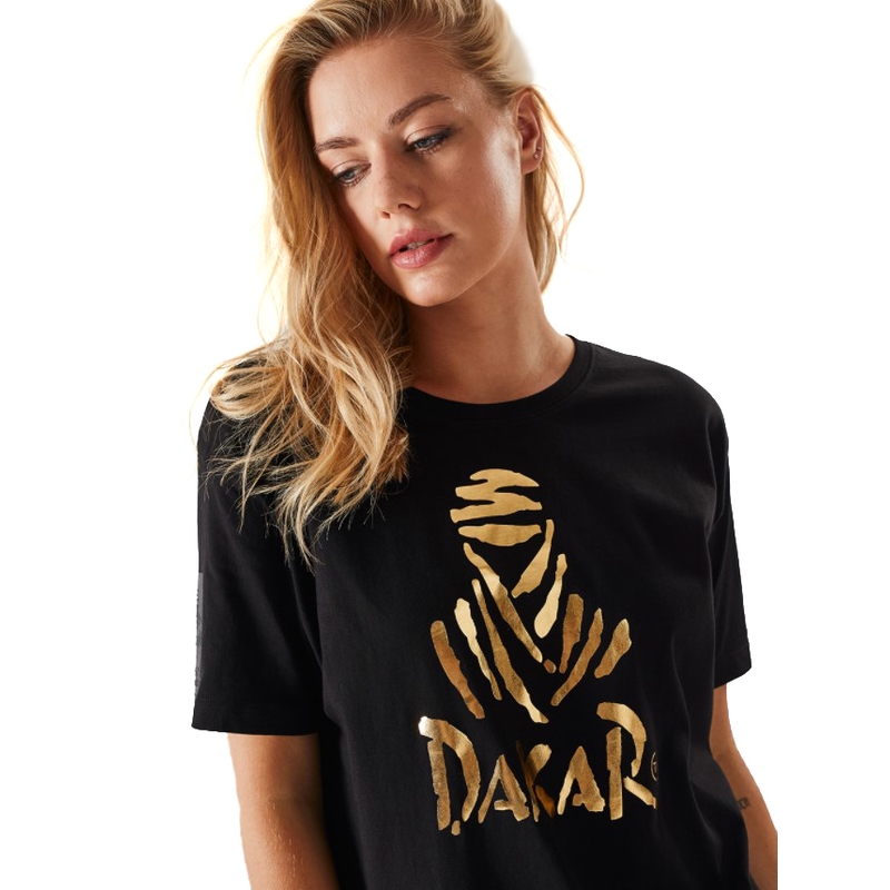 Camiseta señora DAKAR VIP 35 negra
