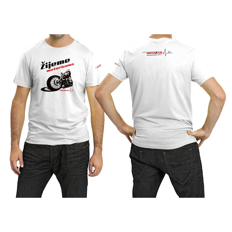 Camiseta MotoZem vivimos de motos chopper liquidación