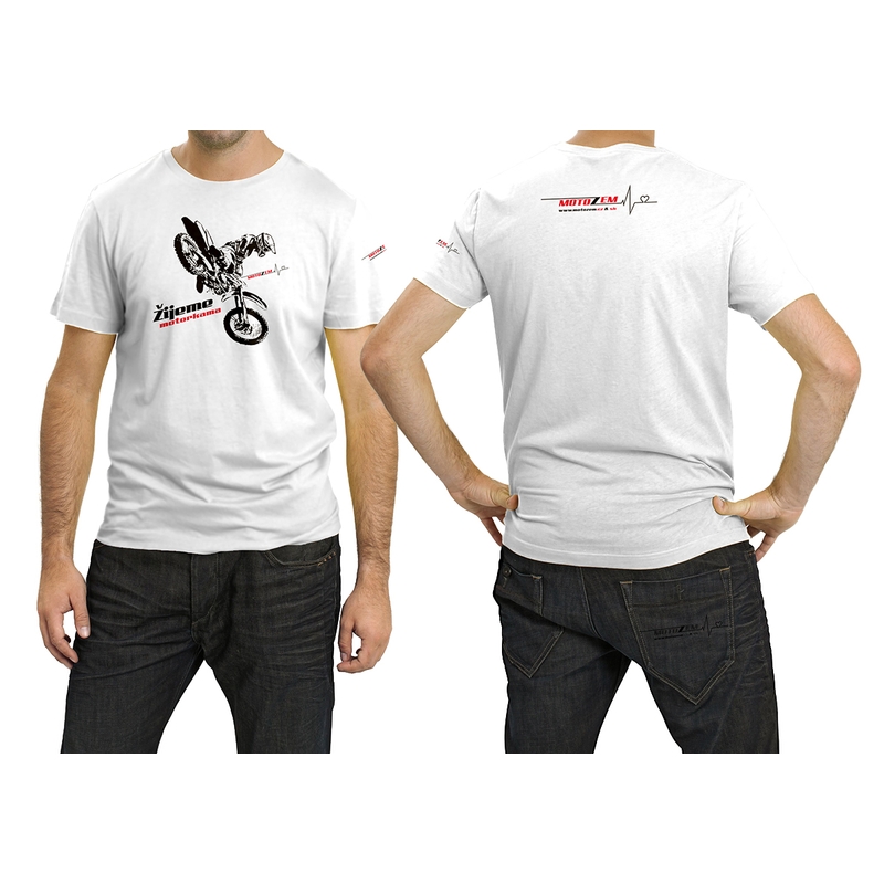 Camiseta MotoZem vivimos de motos cross liquidación