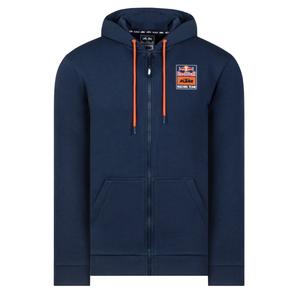 Sudadera KTM Twist Red Bull Zip azul liquidación