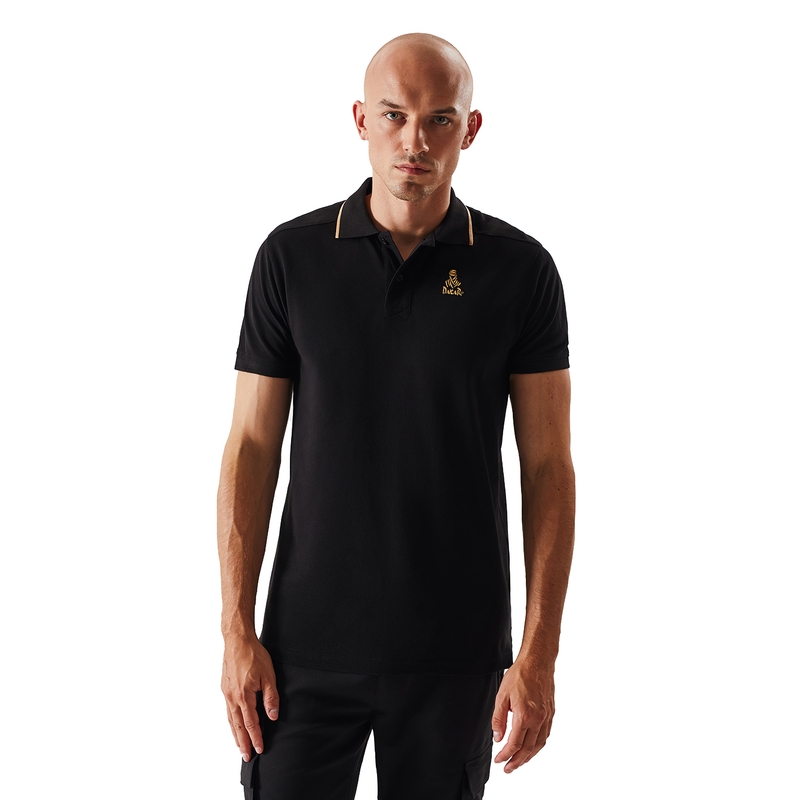 Polo DAKAR P VIP III negro liquidación