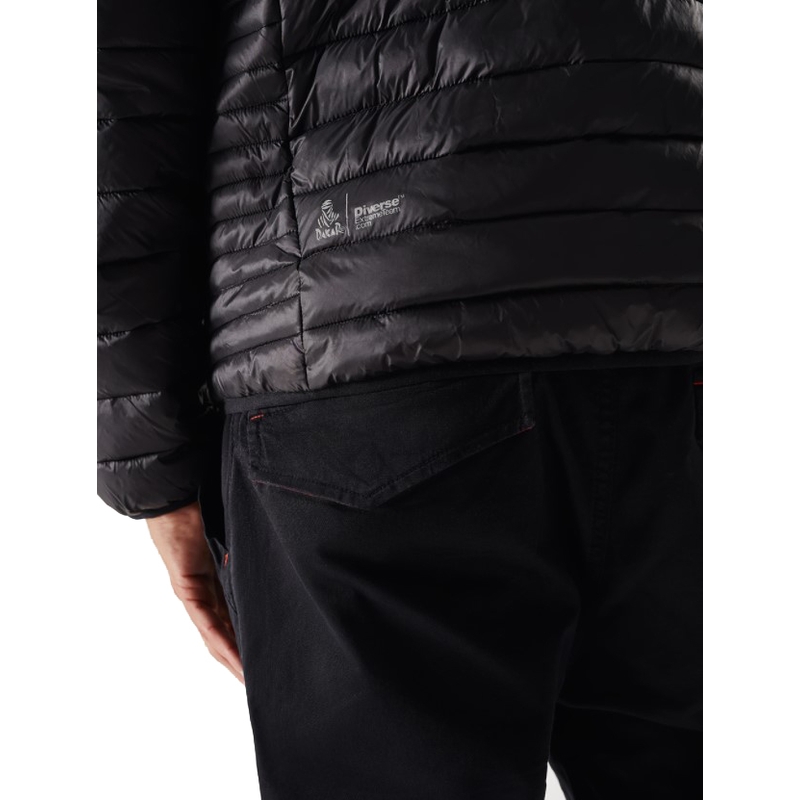 Chaqueta acolchada para hombre DAKAR Pegun negra liquidación