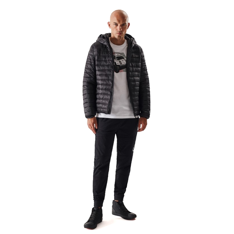 Chaqueta acolchada para hombre DAKAR Pegun negra liquidación
