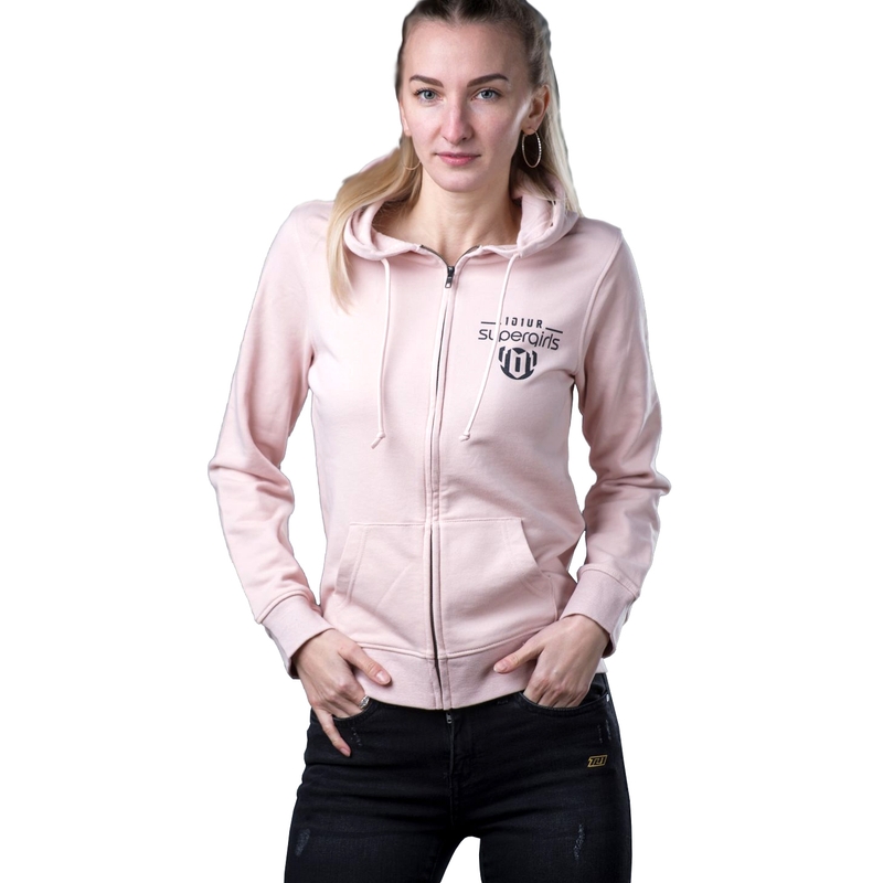 101 Riders My Zip Hood Rosa, Mujer liquidación