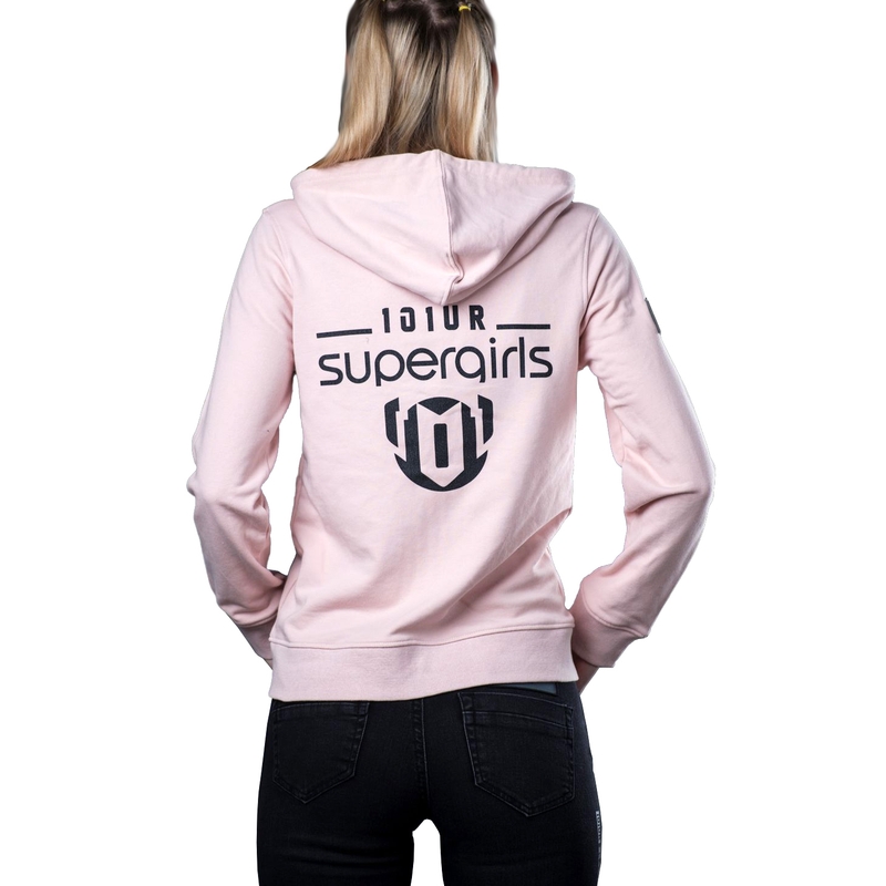 101 Riders My Zip Hood Rosa, Mujer liquidación
