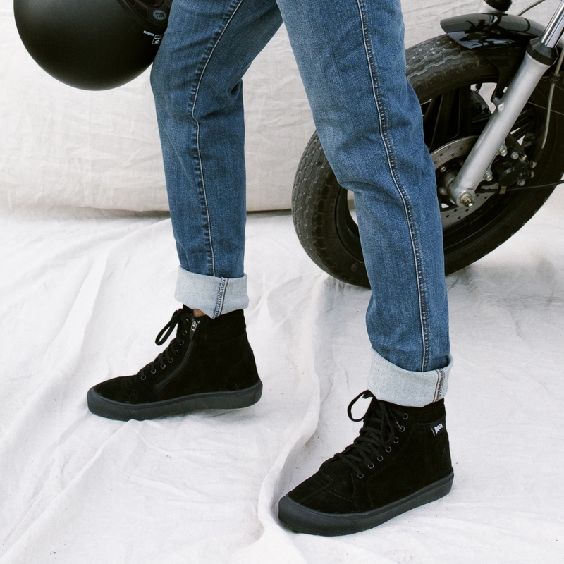 Botas de moto BROGER California negro-negro liquidación