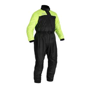 Burlete Oxford 22 negro-amarillo fluo