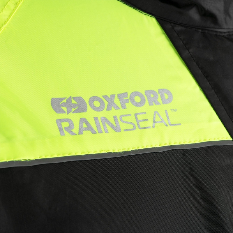 Burlete Oxford 22 negro-amarillo fluo