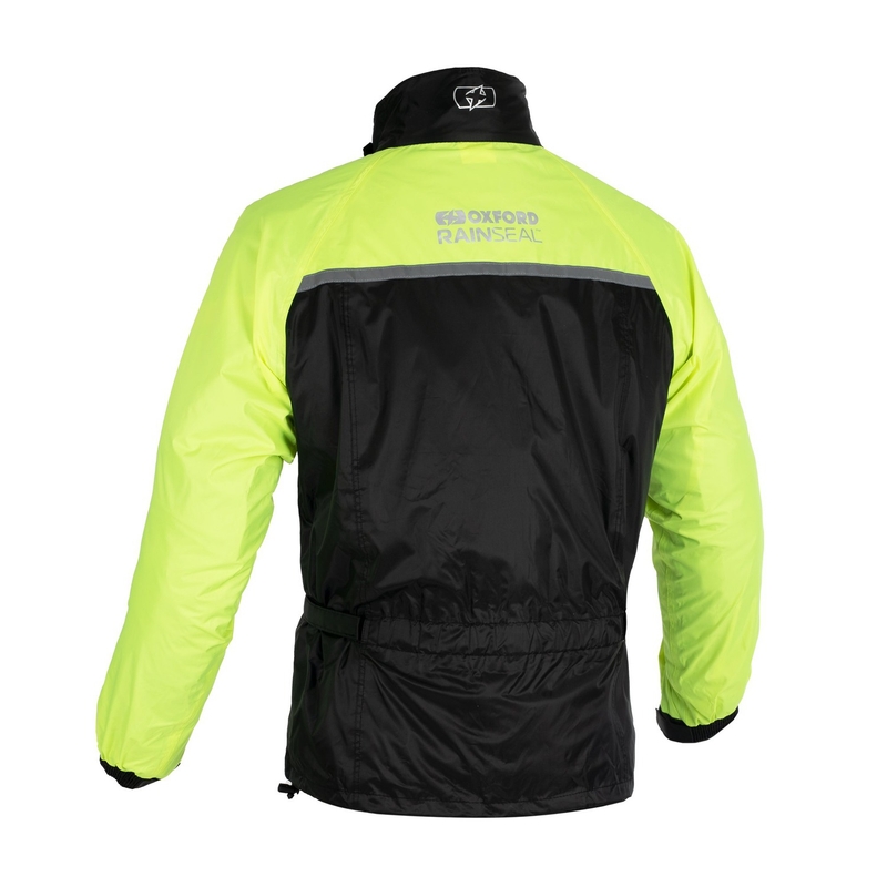 Chubasquero Oxford Rain Seal 22 negro-amarillo fluo