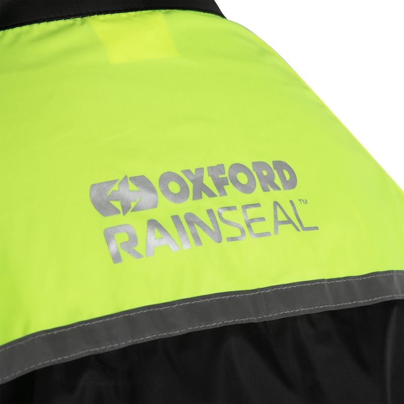 Chubasquero Oxford Rain Seal 22 negro-amarillo fluo
