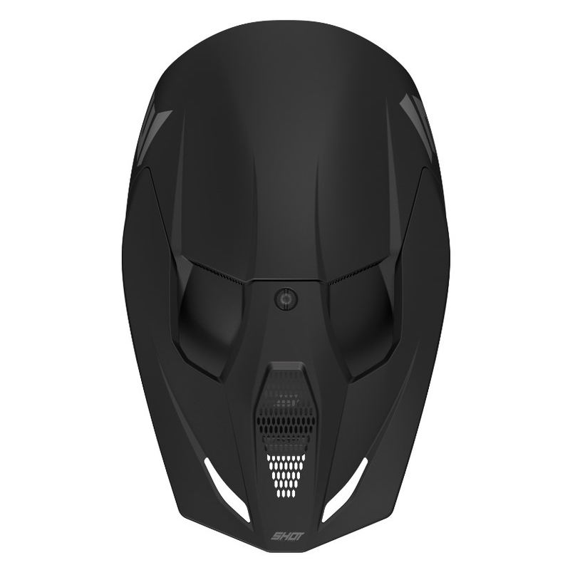 Casco Motocross Shot Furious Solid Negro