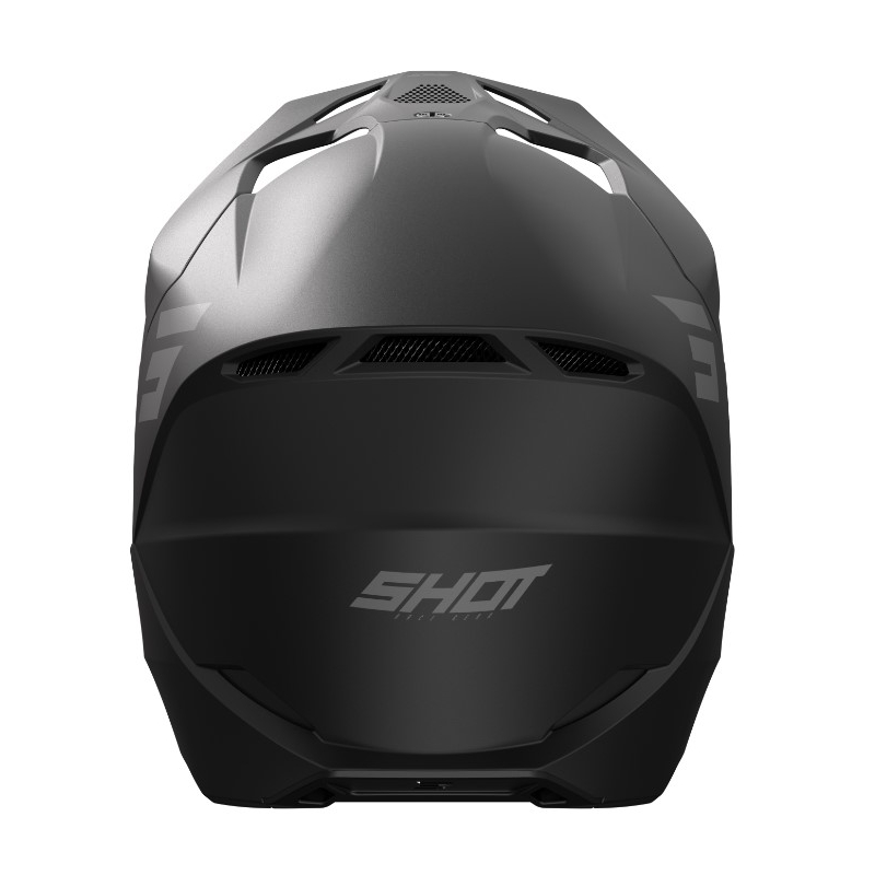 Casco Motocross Shot Furious Solid Negro