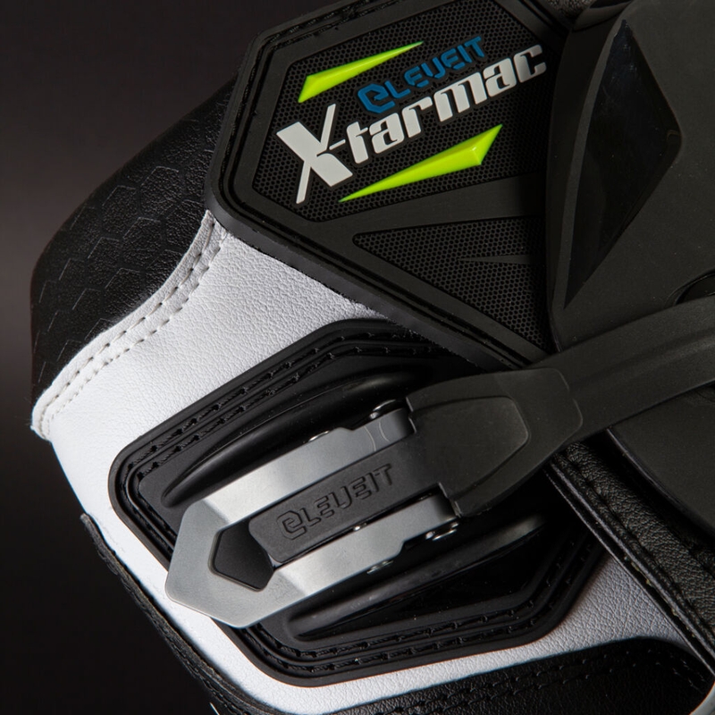 Botas de moto Eleveit X-Tarmac negro-amarillo fluorescente liquidación