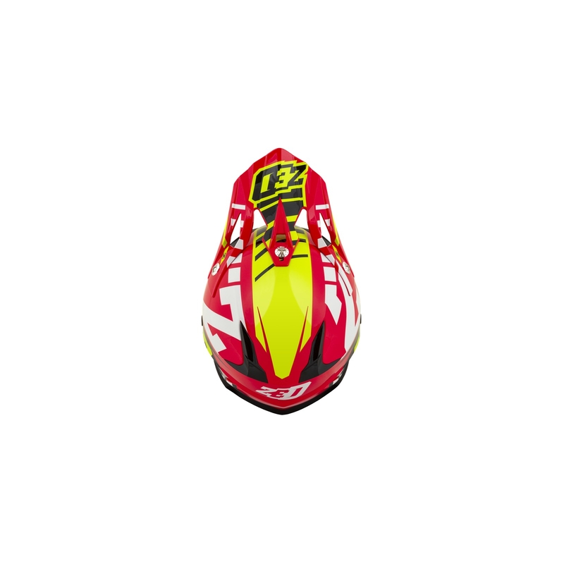 Motokrosová přilba ZED X1.9 červeno-fluo žluto-černo-bílá