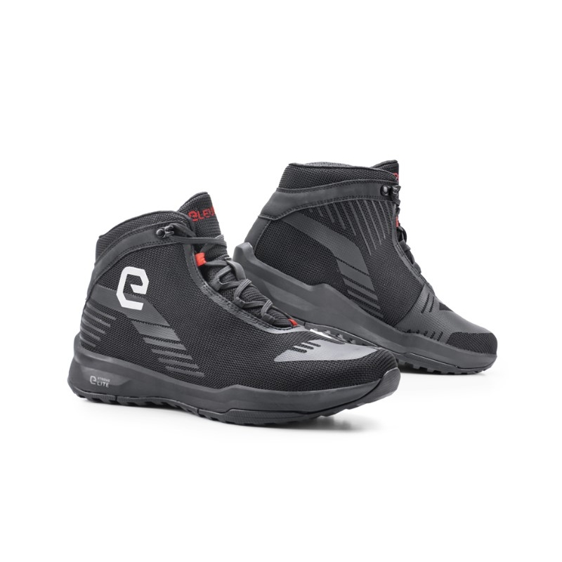 Botas de moto para mujer Eleveit Town Air negras