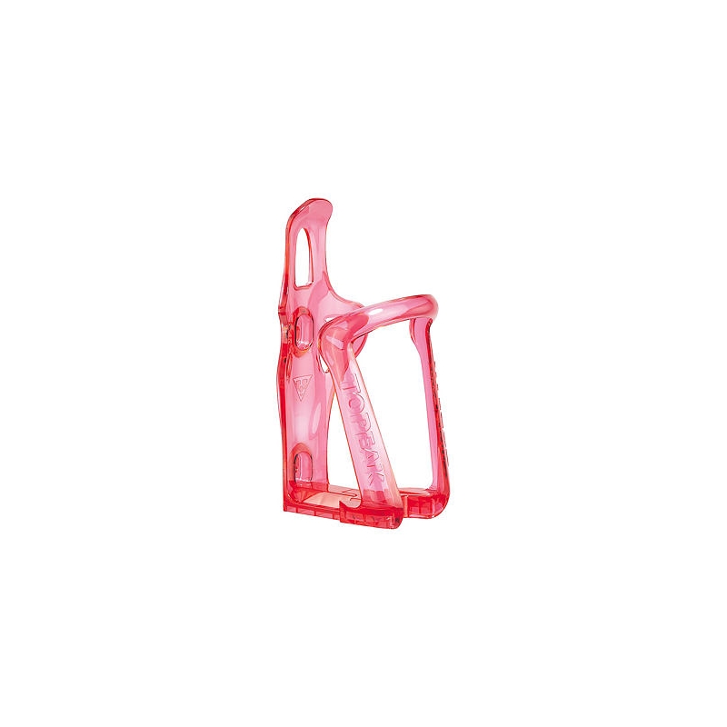 Cesto para biberones TOPEAK Mono Cage CX transparente rojo