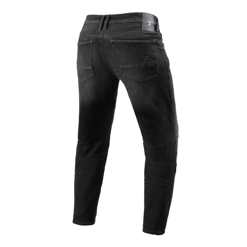 Revit Moto 2 TF Negro Vaqueros de moto recortados