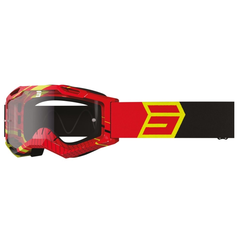 Gafas de motocross Shot Assault 2.0 Drop amarillo-negro-rojo