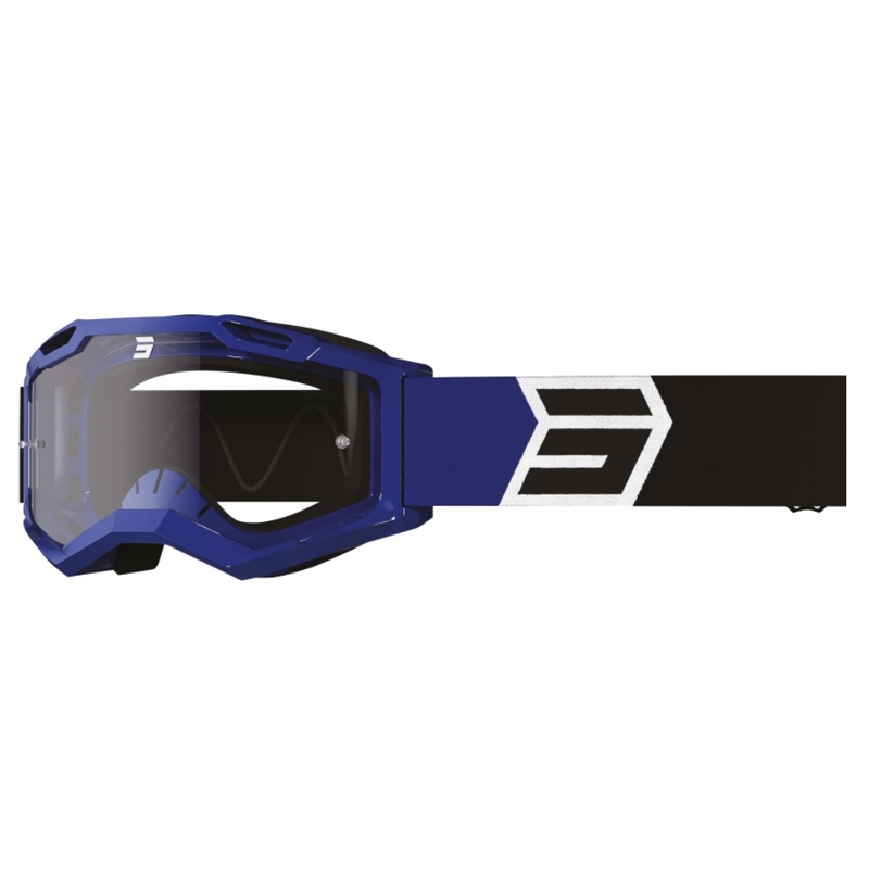 Gafas de motocross Shot Assault 2.0 Solar negro-azul