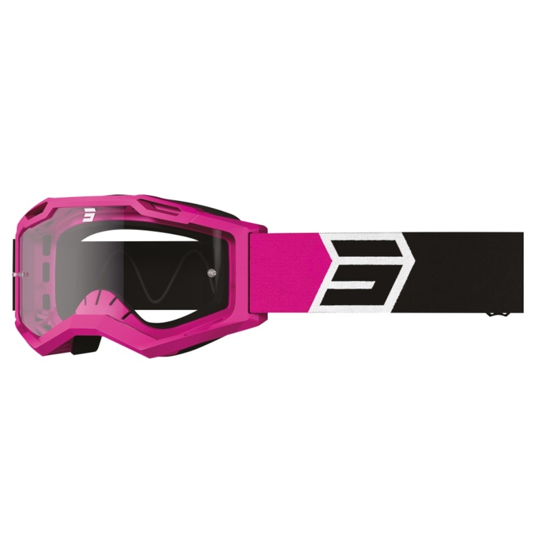 Gafas de motocross Shot Assault 2.0 Solar negro y rosa
