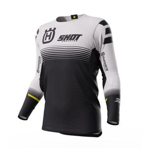Maillot motocross Shot Aerolite Husqvarna LE 2023 blanco-negro liquidación