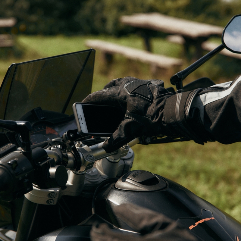 Guantes de moto Ozone Touring WP negro