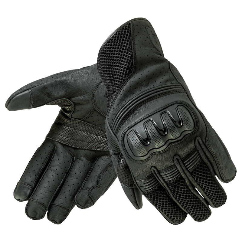 Guantes de moto Ozone Town II CE negros