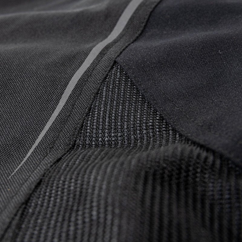 Chaqueta de moto Ozone Flow Black para mujer liquidación