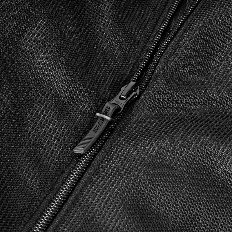 Chaqueta de moto Ozone Flow Black para mujer liquidación